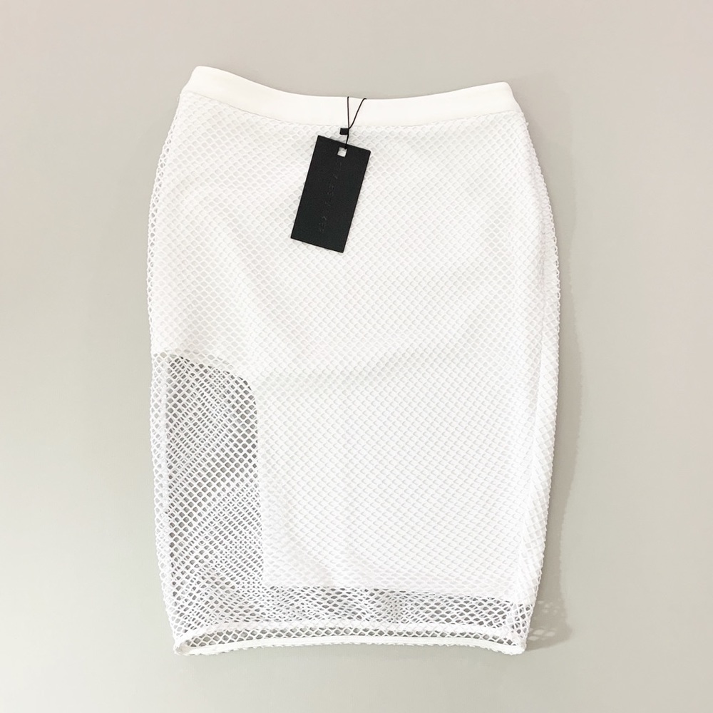 Stylestalker Gateway Skirt White S NWT - Picture 8 of 9